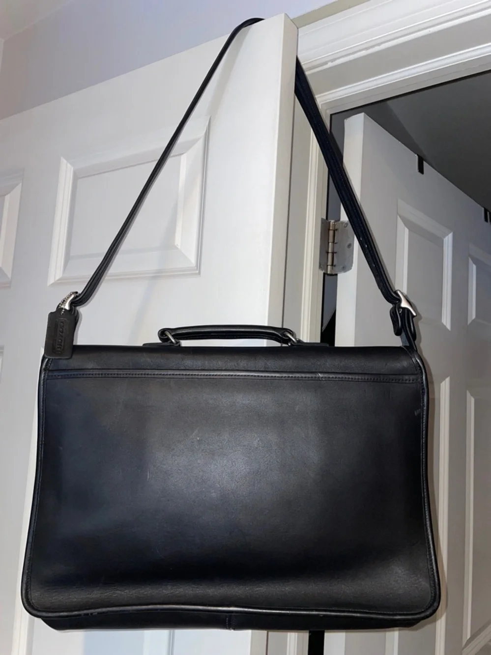 NWOT coach classic metropolitan crossbody briefcase #5180